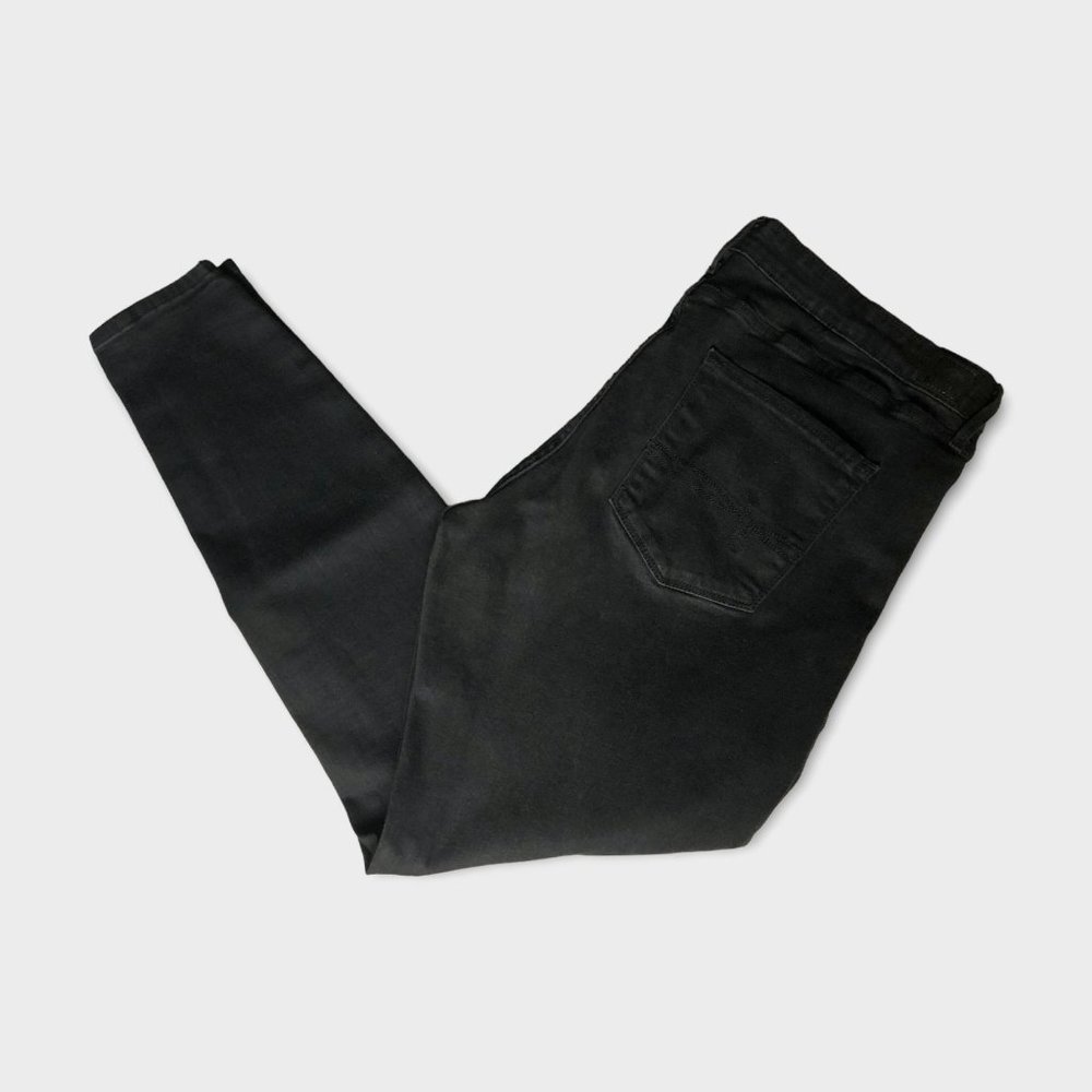 Denizen from Levi's Plus Size Black Modern Super Skinny Stretch Jeans size 18